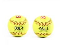 BARNETT OSL-1 Competition Softball 12 Inches Yellow 2 Pieces