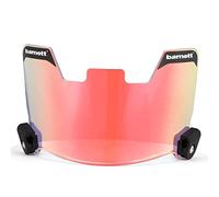 BARNETT Visor Revo Clear Red, Football and Lacrosse Helmet Eye-Shield