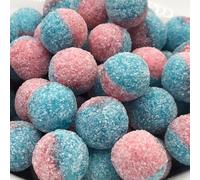 Barnetts - Mega Sour Candy Bubblegum 500g - Trendy Sweet Bags - Traditionally Handmade Sweets - Sour Coating Lasts 20 Seconds - Candies for Party Bag, Gift Hamper, or Hamper Box