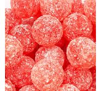 Barnetts - Mega Sour Candy Cherry 500g - Trendy Sweet Bags - Traditionally Handmade Sweets - Sour Coating Lasts 20 Seconds - Candies for Party Bag, Gift Hamper, or Hamper Box