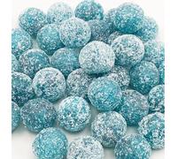 Barnetts - Mega Sour Candy Raspberry 250g - Trendy Sweet Bags - Traditionally Handmade Sweets - Sour Coating Lasts 20 Seconds - Candies for Party Bag, Gift Hamper, or Hamper Box