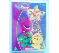 BARNEY CHRISTMAS STAR DVD WITH 13 HOLIDAY SONGS 50 MINS NOT SEEN TV BARNIE BARNY