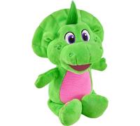 Barney Fisher-Price World Toddler Toy Plush Baby Bop 6.5-Inch Dinosaur Character for Preschool Kids Ages 2+ Years, HVF41
