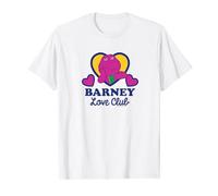 Barney - Purple Dinosaur Love Club Hearts T-Shirt