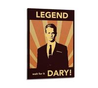 Barney Stinson 3 Canvas Poster Wall Art Decor Print Picture Paintings for Living Room Bedroom Decoration 08x12inch(20x30cm)