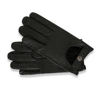 Barneys Originals Men's Black Leather Driving Gloves - L/XL