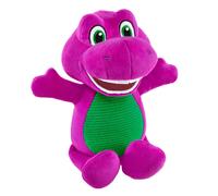 Fisher-Price Barney’s World Toddler Toy 6.5-Inch Barney Plush Dinosaur Character for Preschool Pretend Play Kids Ages 2+ Years, HVF40