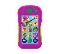 Barney World Toddler Toy - Hey Phone with Music, Lights & Phrases for Preschool Kids Ages 2+, Multilingual Version in English, Italian, French, German, and Dutch, JGT55