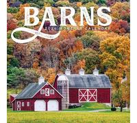 Barns Calendar 2026 | 12" x 24" Countryside Barn Wall Calendar 12 Month | Marble City Press | Country Roads Heartland Farmland Country Landscapes | 2026-2027 Calendar