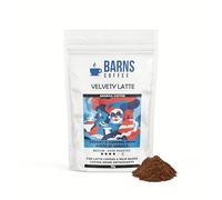 Barns Coffee | Velvety Latte Ground Coffee - 30g | Medium Dark Roast | Intensity Level 4 | Rich Flavored