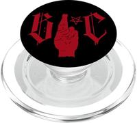 Barns Courtney - Red Crossed Fingers Logo PopSockets PopGrip for MagSafe