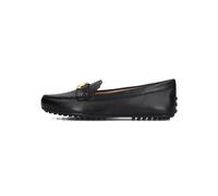 Barnsbury Leather Loafers with Round Toe Black