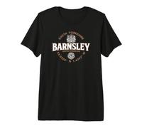Barnsley South Yorkshire England Coordinates Label 2C Premium T-Shirt