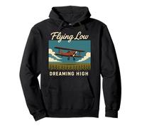 Barnstormer Vintage Stunt Pilot Retro Biplane Aviation Gift Pullover Hoodie