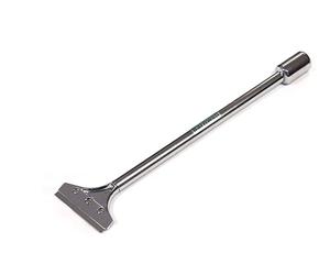 Barnwell 18" Long Scraper Metal Ball Ended 4" 100mm Wide Flooring Wall Tiling