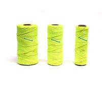 Barnwell Fluorescent Hi-Vis Yellow Braided Nylon Masons Builders Brick Block Line Bricklayers (500ft (150m))