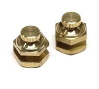 Barnwell Pair of Brass Stair Gauges for Framing Carpenters Square