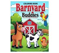 Barnyard Buddies: A Pet and Farm Coloring Book