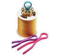 Barnyarns Bobbin Buddy Bobbin Clips to keep your top and bottom machine thread together - Pack 5 Mixed colours