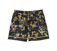 Barocco Print Elastic Waist Shorts - male - Versace Jeans Couture - Casual Shorts - Multicolor - 3XL - Shorts 3XL