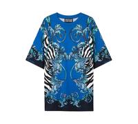 Barocco Zebra T-Shirt - male - Versace Jeans Couture - T-Shirts - Blue - S - Tops S