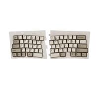 BAROCCOMiSTEL MD600 Alpha BT Rhino Non-RGB, TKL Ergonomic Mechanical Keyboard, 60% Split-Alice Layout, PBT Double Shot Keycap (Transparent), Bluetooth5.0, Mac/Windows OS Compatible