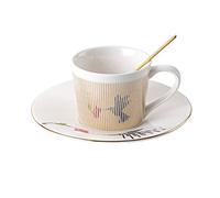 Baroflone Mirror Cups and Saucers (Bird), Mirror Reflection coffee mug, Reflection Coffee Cup, Tea Cups and Saucers Sets for Women Wedding Party Afternoon Tea