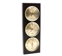 Barometer,Barometer Indoor,Barometer Thermometer Hygrometer,3 in 1 Analog Weather Station,Barometers for The Home Wall,Combined Weather Barometer,for Home,Fishing Boat,Office Wall Decor