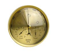 Barometer Thermometer Hygrometer,Wall-Mounted Weather Barometer,No Battery is Required,Barometer Indoor,Barometer,Suitable for office,garden,bedroom