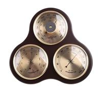 Barometers Multifunction Home Barometer Thermometer Frame Wall Hanging Wireless Alarm Clock Hygrometer Indoor Outdoor