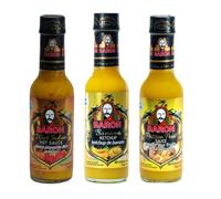 Baron Banana Ketchup| Passion Fruit | West Indian Sauce Condiments 155g- Pack of 3- (Product of St Lucia)
