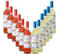 Baron de Casa Rosè Blend 6X75cl 12% Vol. + White Blend 6X75cl 12% Vol.