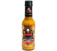 Baron West Indian Hot Sauce - 24 x 155g Bottles | Authentic Caribbean Pepper Sauce | Fiery, Flavourful Heat for Marinades, BBQ, Curries & Everyday Cooking