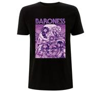 Baroness T-Shirt Graphic Top Printed Shirt Short Sleeve Mens Tee BlackM