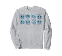 Barong Masks Rangda Witch Bali Souvenir Sweatshirt
