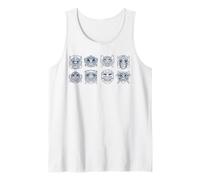 Barong Masks Rangda Witch Bali Souvenir Tank Top