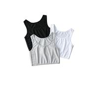 BaronHong Breathable Flat Compression Chest Binder for Tomboy Trans Lesbian(3-pack,2XL)