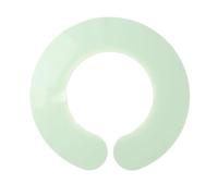 BaronHong Hair Cutting Collar, Silicone Hair Dye Cape, Hair Cutting Neck Protector, Salon Hairdressing Cut Neck Wrap (Green, M)