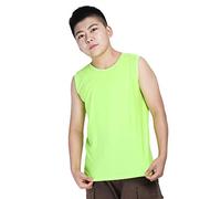 BaronHong Solid Color Quick-Drying Swimming Top Chest Binder for Trans Lesbian Tomboy(Green,S)