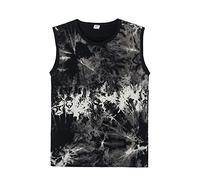 BaronHong Tomboy Built-in Chest Binder 3 Rows Clasp Masculine Tank Top Breathable Sturdy Stretchy(black,2XL)