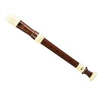 Baroque 8-Hole Super Tweeter Recorder, Professionally Musician Wind Instrument, Art Troupe Plays Flute Instruments, Storage Bag + Cleaning Stick