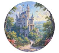Baroque Castle Jigsaw Puzzles Puzzle for Adults Kids. 1000 Piece Building Great Gifts Challenge Toy Educational Games Home Decoration for Educational Games Gifts 1000pcs (67.5x67.5cm)