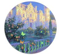 Baroque Castle Jigsaw Puzzles Puzzles for Adults Kids. 1000 Piece Building Great Gifts Challenge Toy Educational Games Home Decoration for Adults& Kids Age 14 Years Up 1000pcs (67.5x67.5cm)