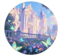 Baroque Castle Jigsaw Puzzles Puzzles for Adults Kids. 1000 Pieces Building Impossible Challenge Toy Educational Games Home Decoration for Adults& Kids Age 14 Years Up 1000pcs (67.5x67.5cm)