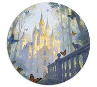 Baroque Castle Jigsaw Puzzles Puzzles for Adults Kids. 1000 Pieces Building Whimsical Challenge Toy Educational Games Home Decoration for Educational Games Gifts 1000pcs (67.5x67.5cm)
