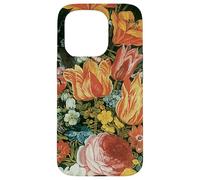 Baroque Era Still Life Flowers in a Vase by Andries Daniels Case for iPhone 15 Pro