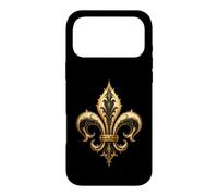 Baroque Fleur De Lis French Heraldic Gothic Ornament Art Case for iPhone 17 Pro Max