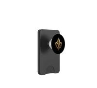 Baroque Fleur De Lis French Heraldic Gothic Ornament Art PopSockets PopWallet for MagSafe