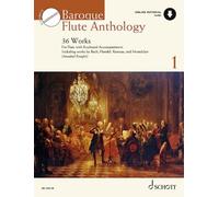 Baroque Flute Anthology: 36 oeuvres. Vol. 1. flute., Knight 9790220139246 New.