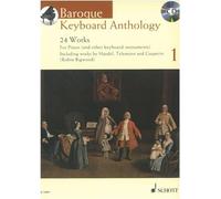 Baroque Keyboard Antholog - 24 Works - Schott Anthology Series - Keyboard - edition with CD - (ED 13601)